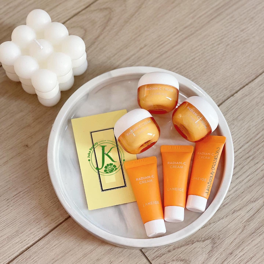 (Mini size) Kem dưỡng trắng da, cấp ẩm Laneige Radian C Cream