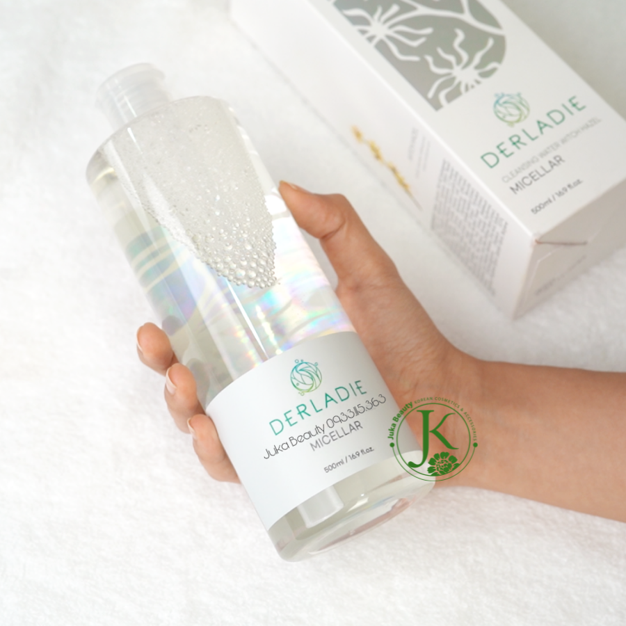 Nước Tẩy Trang Dịu Nhẹ Derladie Cleansing Water Witch Hazel Micellar 500ml