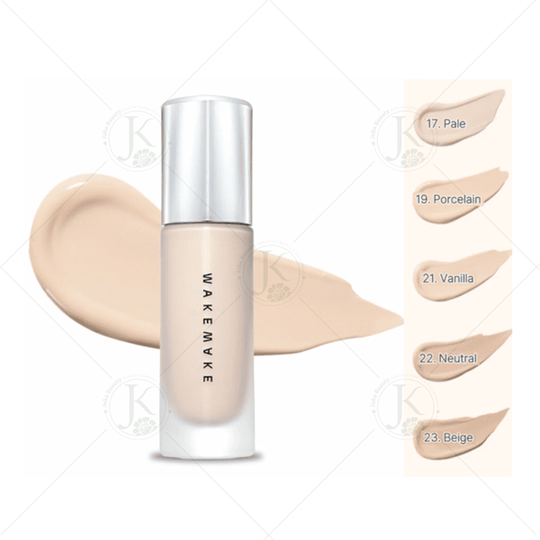 Kem Nền Căng Bóng Da Wakemake Water Velvet Cover Foundation SPF30 PA+++ 30ml