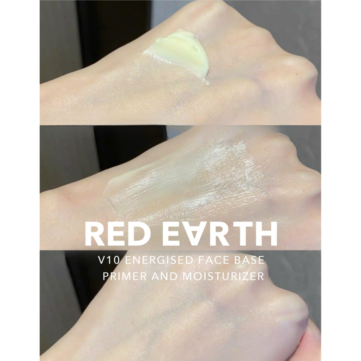 Kem lót giữ ẩm, giữ nền đẹp Butterbear Red Earth V10 Energised Face Base Primer & Moisturizer 50g