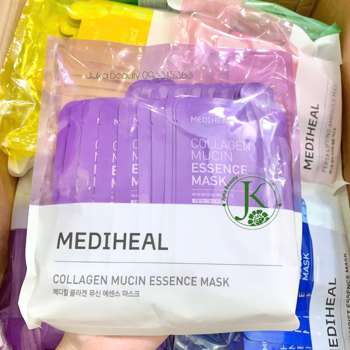 Mặt Nạ Dưỡng Ẩm Sâu, Chống Lão Hóa Mediheal Essence Mask 20ml (1 miếng)