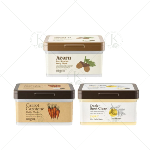 Mặt Nạ Cấp ẩm, Dưỡng Da Hàng Ngày SKINFOOD Daily Mask 270g (30 MIẾNG)