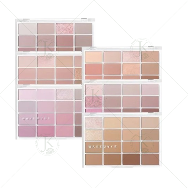 Bảng Phấn Mắt 16 ô Wakemake Soft Blurring Eye Palette 13g