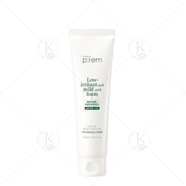 Sữa Rửa Mặt Dưỡng ẩm, Dịu Nhẹ Make P:rem Safe Me Relief Moisture Cleansing Foam 150ml (Mẫu mới)