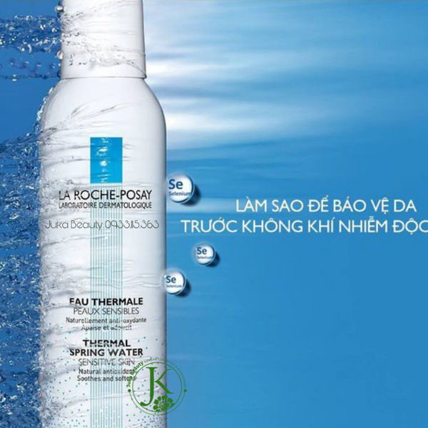  Xịt Khoáng Làm Dịu Da, Cấp ẩm La Roche-Posay Thermal Spring Water 150ml 