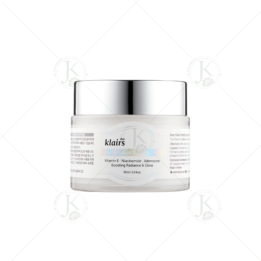 Mặt nạ ngủ dưỡng ẩm, sáng da Klairs Freshly Juiced Vitamin E Mask 90ml