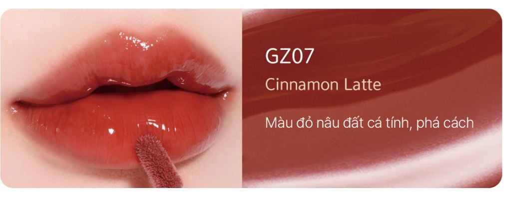 (NEW) Son Tint Bóng Black Rouge Chewy Lip Glaze 3.5g