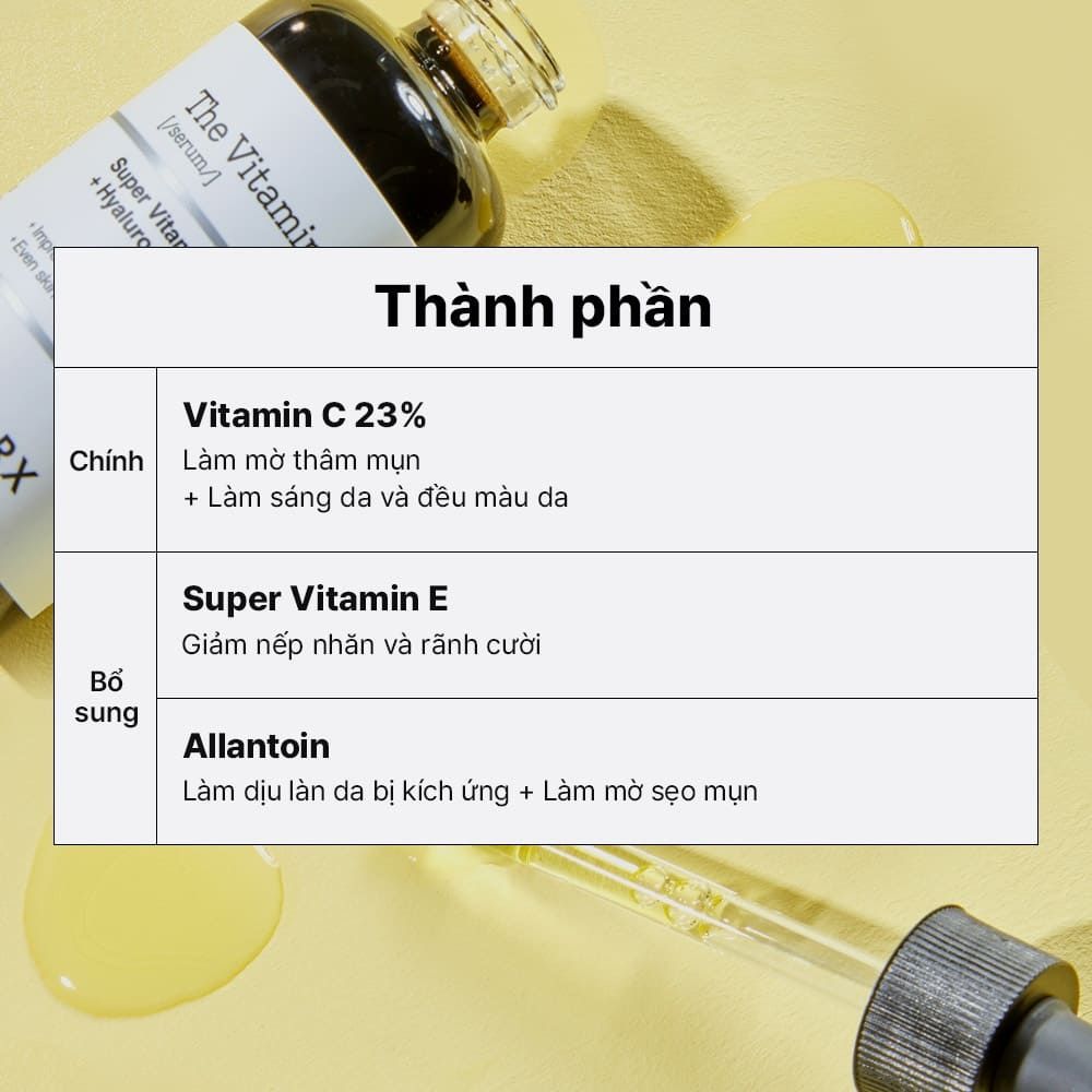 Tinh Chất Dưỡng Sáng Da, Mờ Thâm Nám Cosrx The Vitamin C 23 Serum 20g