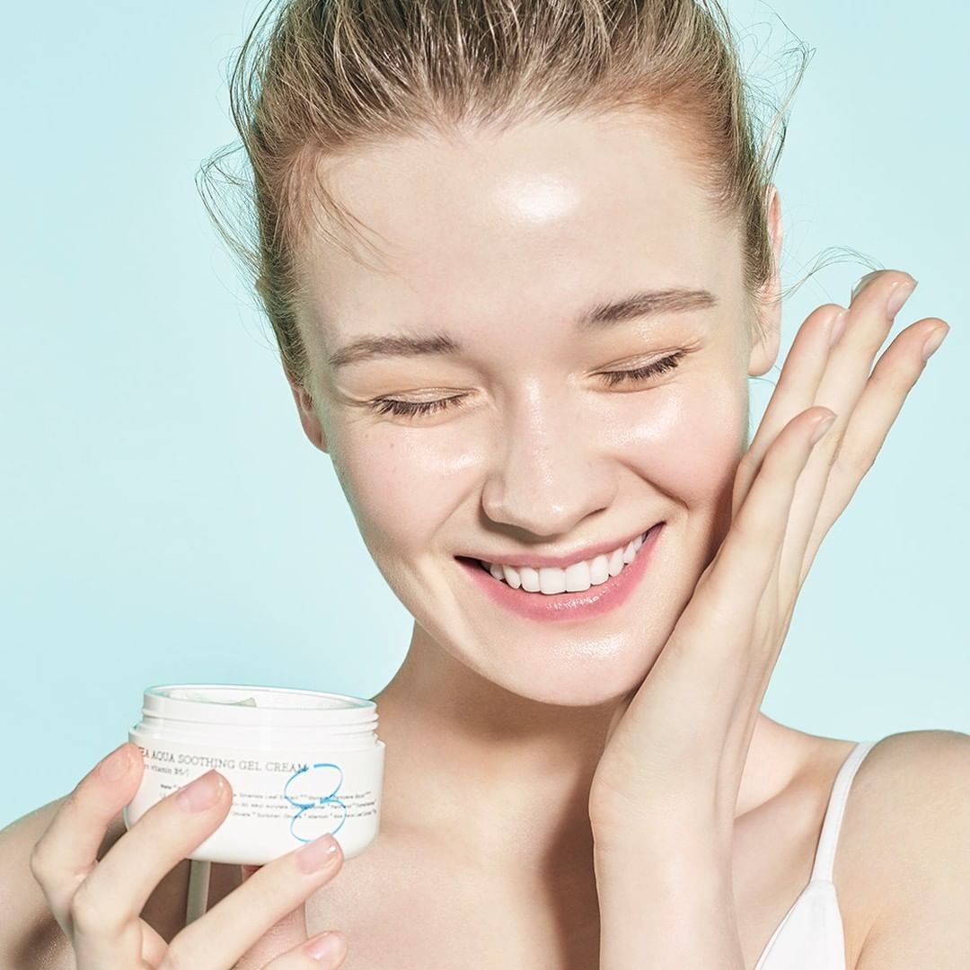 Kem Dưỡng ẩm, Dịu Da Cosrx Green Tea Aqua Soothing Gel Cream 50ml