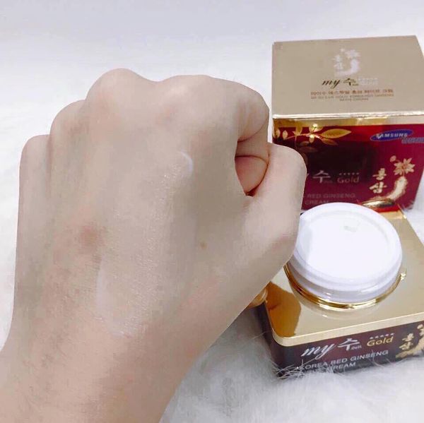  Kem Dưỡng Nhân Sâm My Gold Korea Red Ginseng White Cream 50ml 