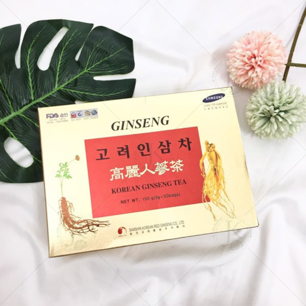 Trà Nhân Sâm Samshin Korean Ginseng Tea (100 gói)