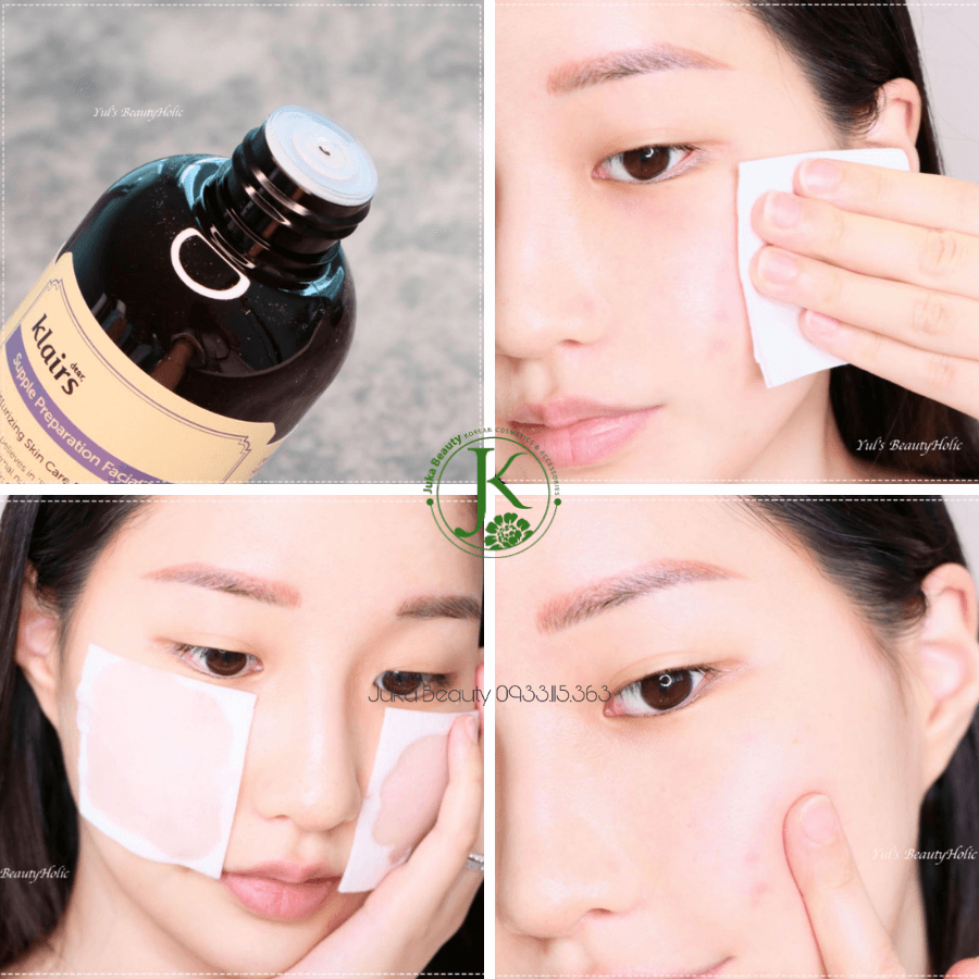 Nước hoa hồng cấp ẩm, làm sạch da Klairs Supple Preparation Facial Toner 180ml