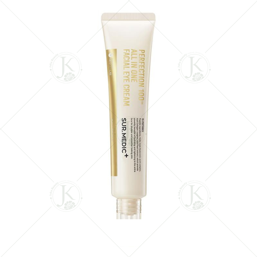 Kem Dưỡng Chống Lão Hóa, Cải Thiện Nếp Nhăn Mắt Sur.Medic Perfection 100 All In One Facial Eye Cream 35ml