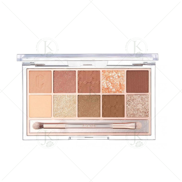 (NEW) Bảng Phấn Mắt Nhũ 10 ô Trang Điểm Mắt Clio Pro Eye Palette 0.6g