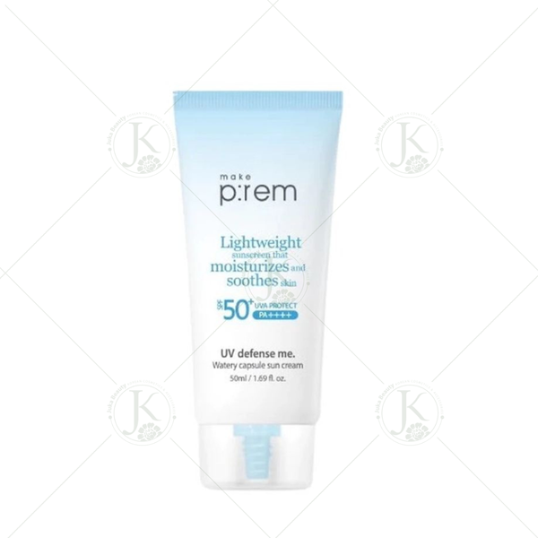 Kem Chống Nắng Cấp ẩm Make P:rem UV Defense Me Watery Capsule Sun Cream SPF50+ PA++++ 50ml