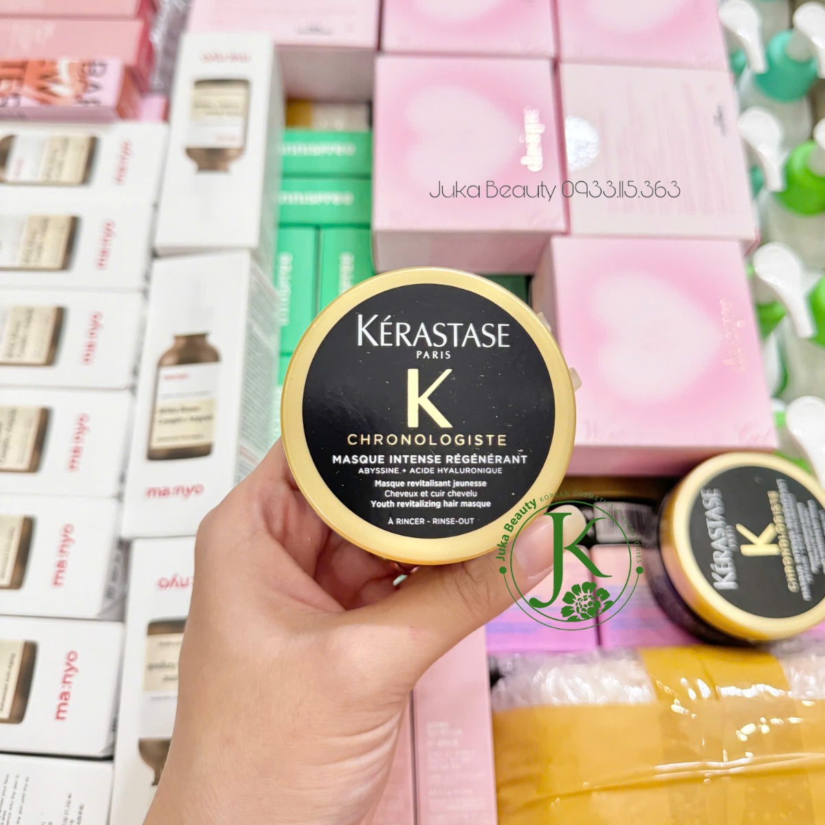 (Mini size) Kem ủ tóc bóng mượt Kérastase Chronologiste Regeneration Mask 75ml