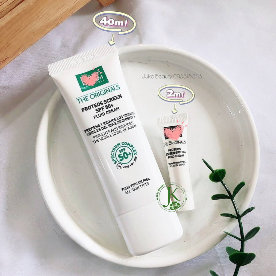 Kem Chống Nắng Phổ Rộng Ngừa Lão Hóa MartiDerm The Originals Proteos Screen SPF50+ Fluid Cream 40ml