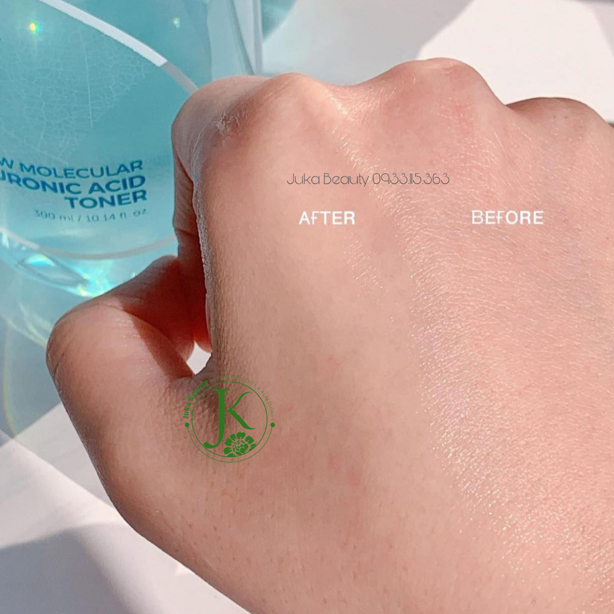 Nước Hoa Hồng Cấp Nước Chuyên Sâu Isntree Ultra Low Molecular Hyaluronic Acid Toner 300ml