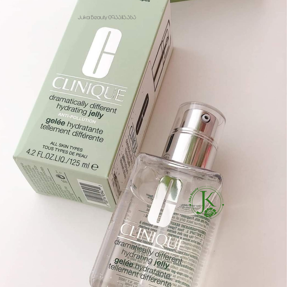 Gel Dưỡng ẩm Cấp Nước 24h Clinique Dramatically Different Hydrating Jelly 125ml