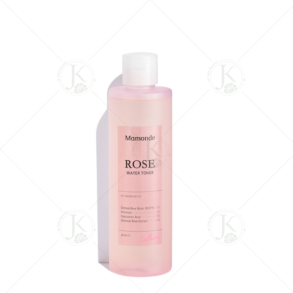  Nước Hoa Hồng Cấp ẩm, Dưỡng Trắng Mamonde Rose Water Toner 250ml 