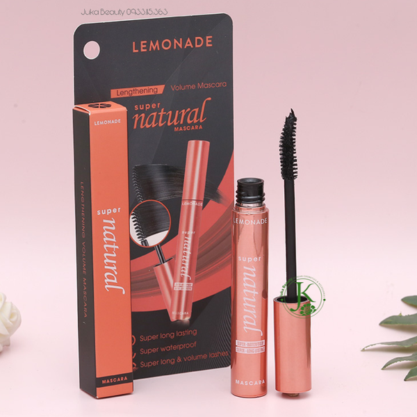  Chuốt Mi Mascara Cong Dày, Lâu Trôi Lemonade Supernatural Mascara Black 7.5g 