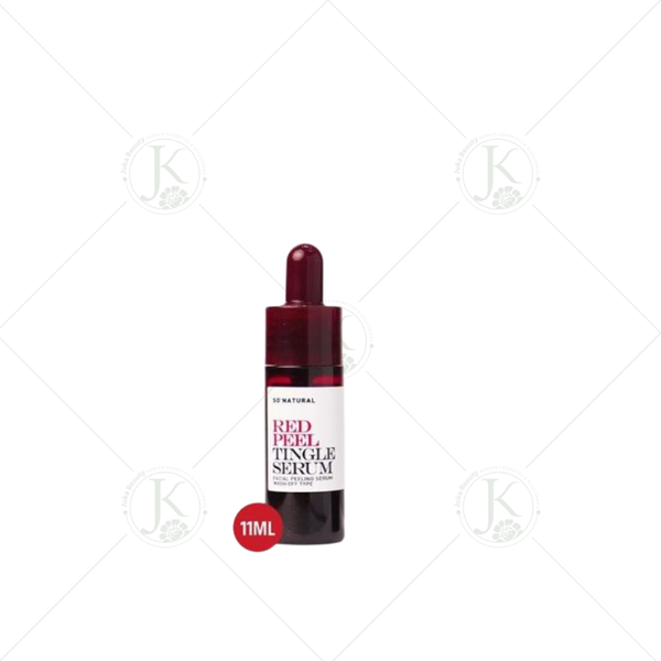 [PHIÊN BẢN MỚI] Tinh Chất Tẩy Da Chết Hóa Học So’Natural Red Peel Tingle Serum 11ML SKU:8809263878508