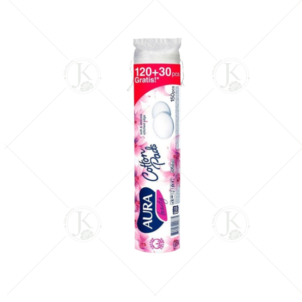 Bông Tẩy Trang Aura Beauty Cotton Pads 150 miếng