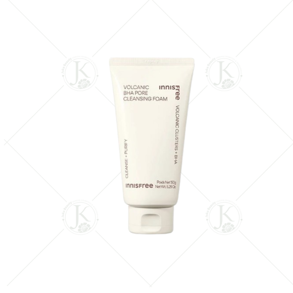 (Mẫu mới) Sữa Rửa Mặt Thu Nhỏ Lỗ Chân Lông Innisfree Volcanic BHA Pore Cleansing Foam 150g