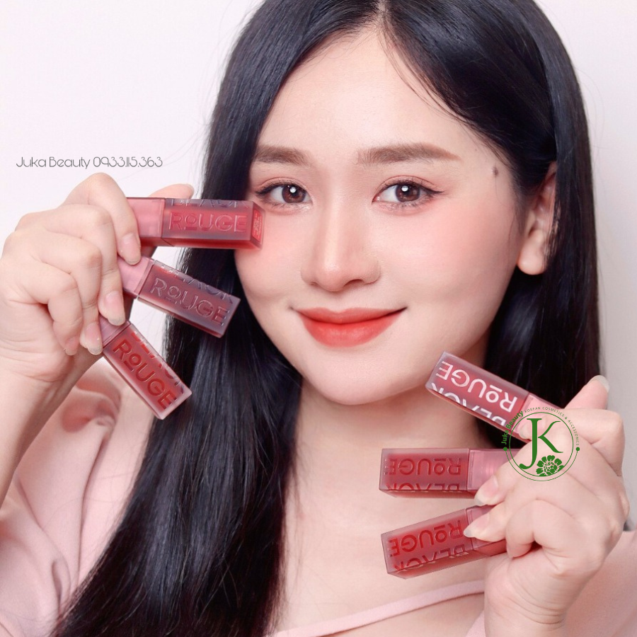 (Mẫu mới 2022) Son Kem Tint Lì Black Rouge Double Layer Over Velvet 4g