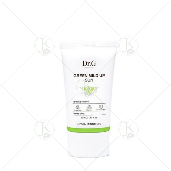 Kem Chống Nắng Hỗ Trợ Giảm Mụn Dành Cho Da Nhạy Cảm Dr.G Green Mild Up Sun+ SPF 50+/ PA++++ 50ml (XANH LÁ) SKU:8809838651291