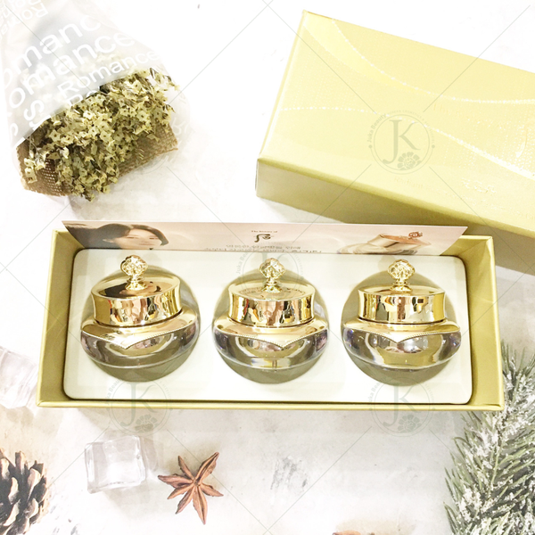  Set 3 Kem Dưỡng Tái Sinh Whoo CheonGiDan Radiant Regenerating Cream 10ml*3 (Trio Gift Set) (không tích điểm) 