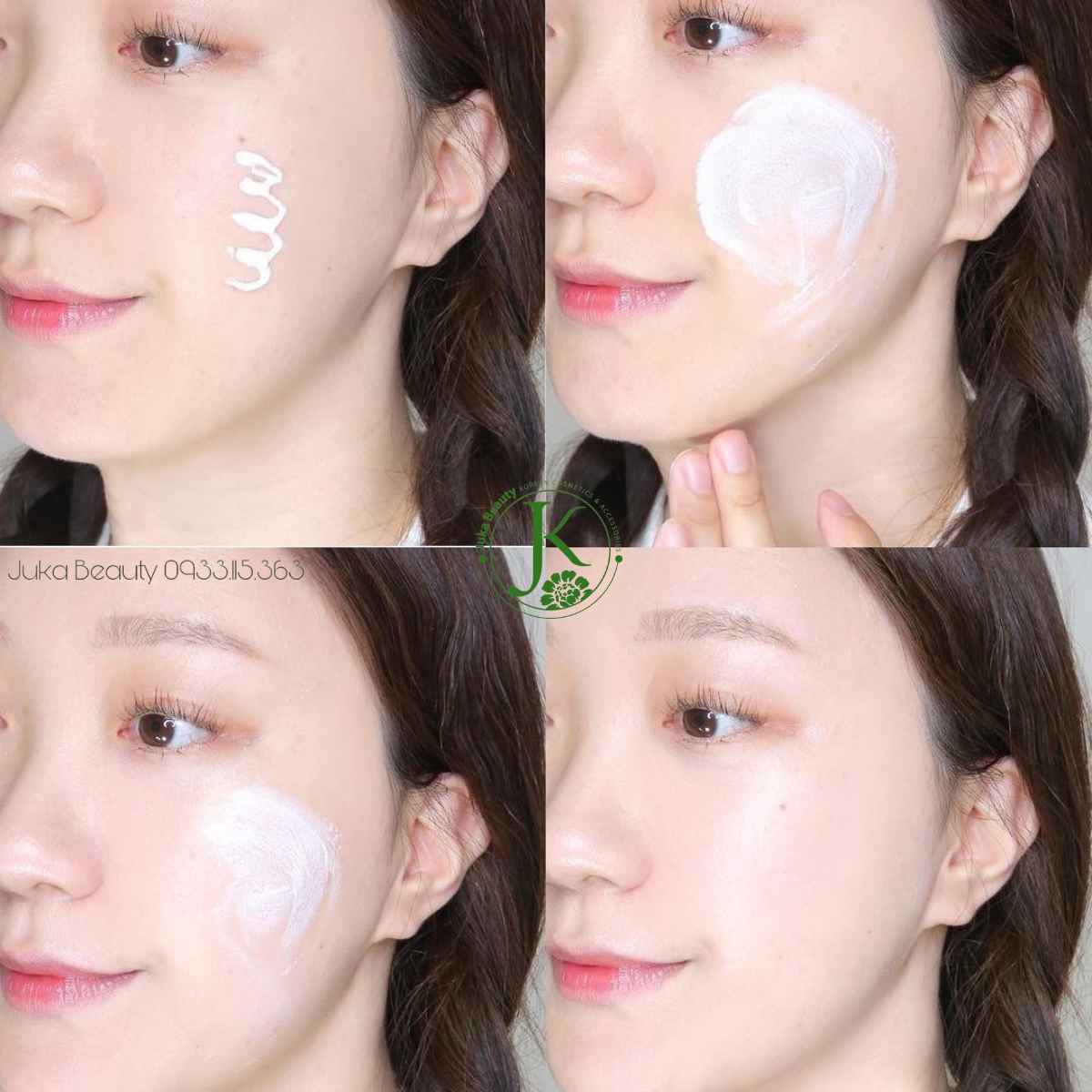 Kem Chống Nắng Nâng Tone, Kiềm Dầu Make P:rem UV Defense Me No Sebum Sun Cream SPF50+ PA++++ 50ml (XANH LÁ)