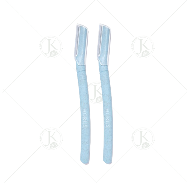 (SET 2 CÂY) Dao cạo lông mày Horus Eyebrow Razor Wheat Straw PACK OF 2