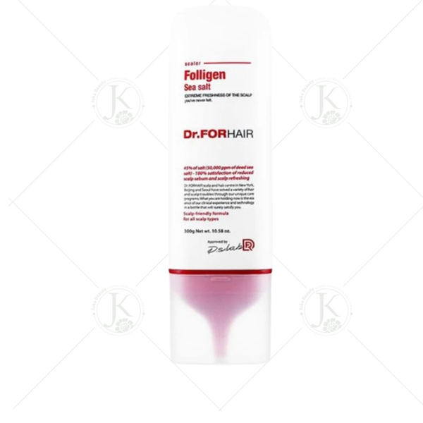 Tẩy Tế Bào Chết Da Đầu Muối Biển Giảm Gàu, Giảm Rụng Tóc DR.FORHAIR Folligen Sea Salt Scaler
