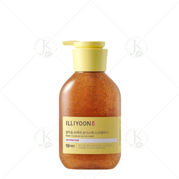 Sữa Tắm Tẩy Tế Bào Chết Toàn Thân Illiyoon Fresh Moisture Scrub Wash 400ml (Mẫu mới)