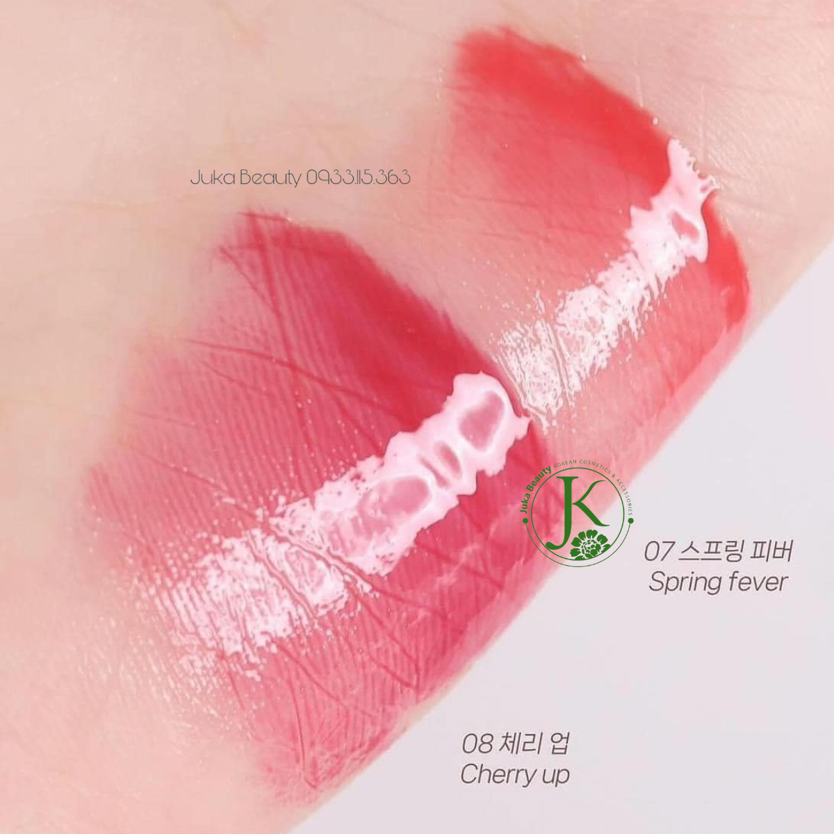 Son Tint Bóng Romand Glasting Color Gloss 4g