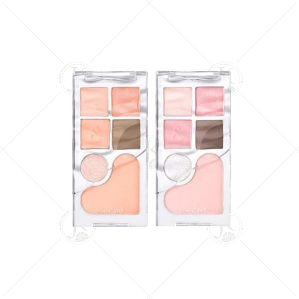 Bảng Phấn Mắt & Má Hồng Romand Bare Layer Palette 14g