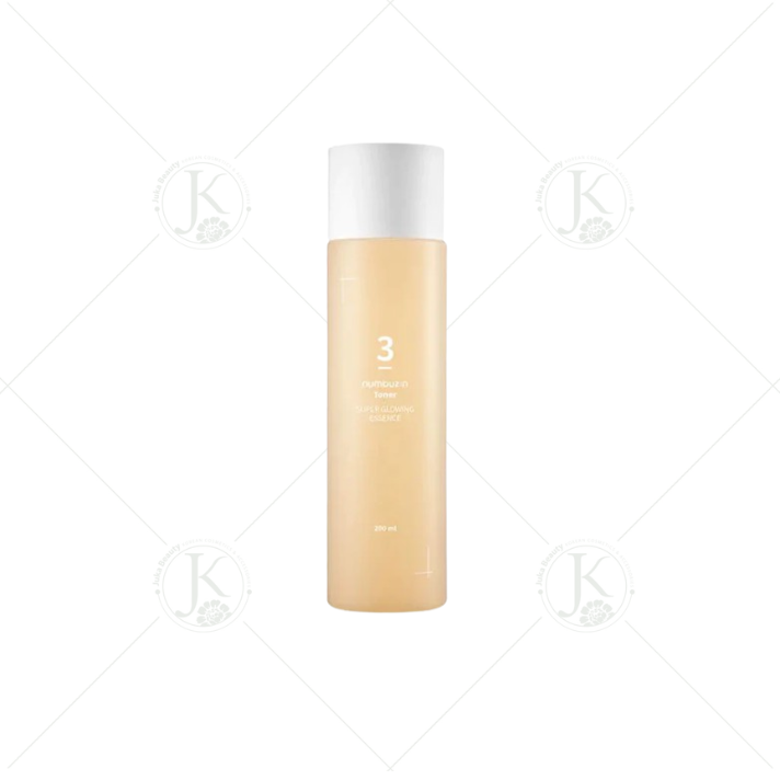 Nước Hoa Hồng Dưỡng ẩm, Căng Bóng Da Numbuzin Super Glowing Essence Toner No.3 200ml