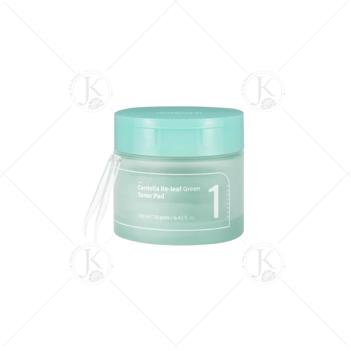 Toner Pad Dạng Miếng Làm Dịu Da Numbuzin Centella Re-Leaf Green Toner Pad No.1 (190ml / 70 Pads)