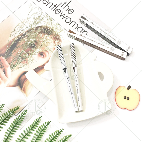  Chì kẻ mắt chống trôi Clio Sharp So Simple Waterproof Pencil Liner 