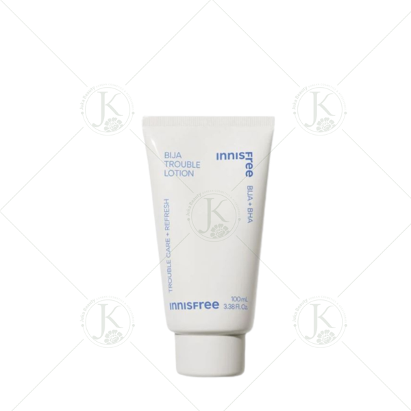 Sữa Dưỡng Chăm Sóc Da Mụn Innisfree Bija Trouble Care + Refresh Lotion 100ml (Mẫu mới)