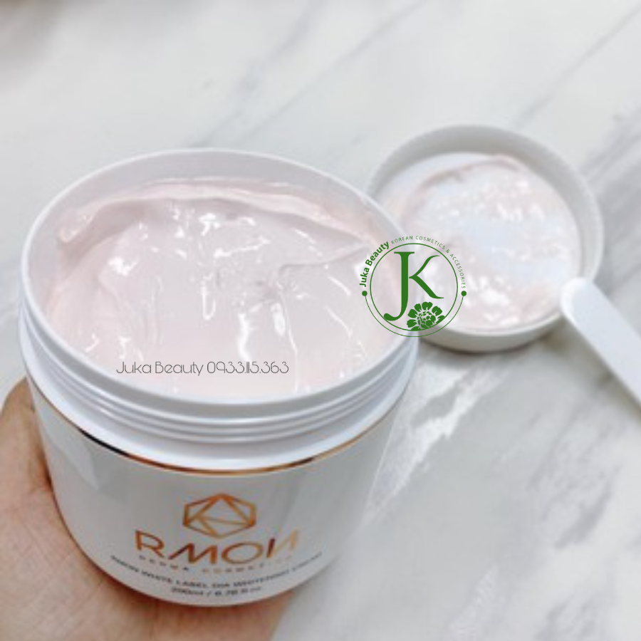 Kem Dưỡng Trắng Tế Bào Gốc Body Rmon White Label Dia Whitening Cream 200ml