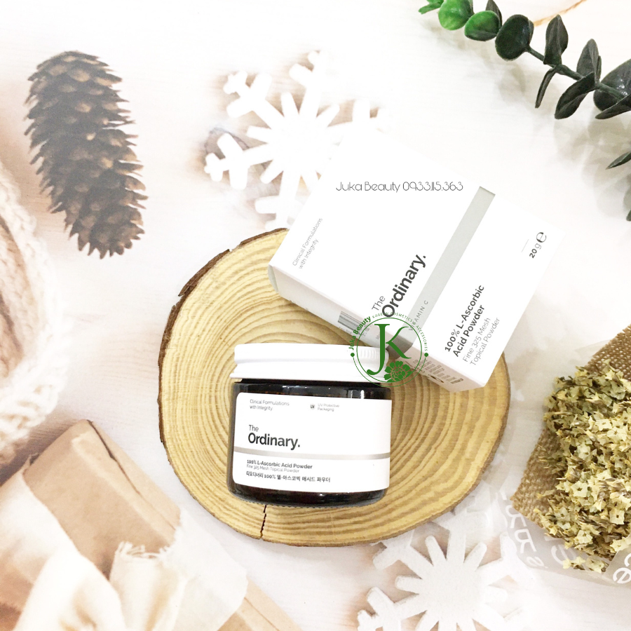 Bột Vitamin C Mờ Thâm Sáng Da The Ordinary 100% L-Ascorbic Acid Powder 20g