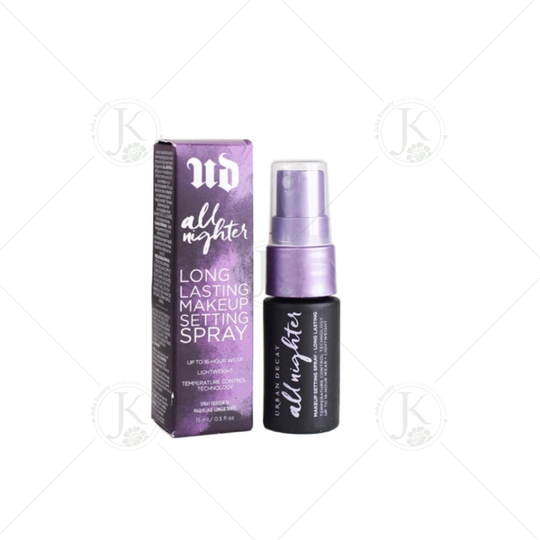  (MINI SIZE) Xịt Khóa Nền Make Up Urban Decay All Nighter Long Lasting Make Up Setting Spray 15ml 