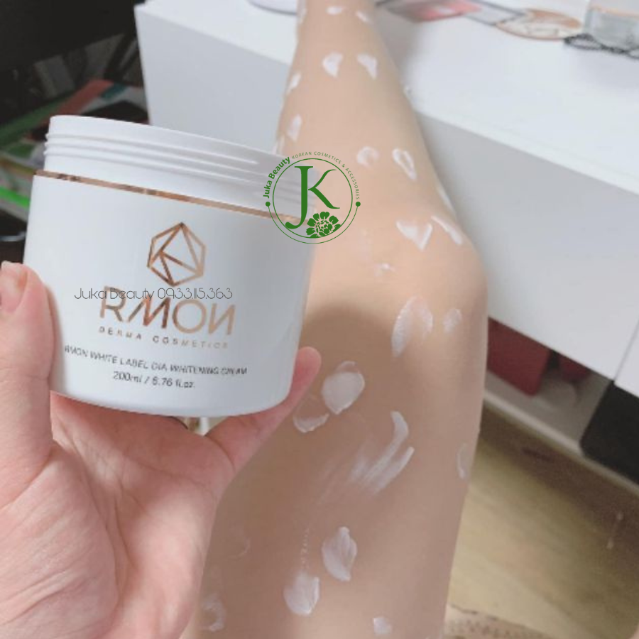 Kem Dưỡng Trắng Tế Bào Gốc Body Rmon White Label Dia Whitening Cream 200ml