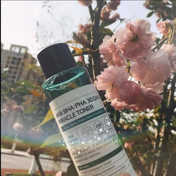  Nước Hoa Hồng Trị Mụn 30 Ngày Some By Mi AHA BHA PHA 30 Days Miracle Toner 150ml 