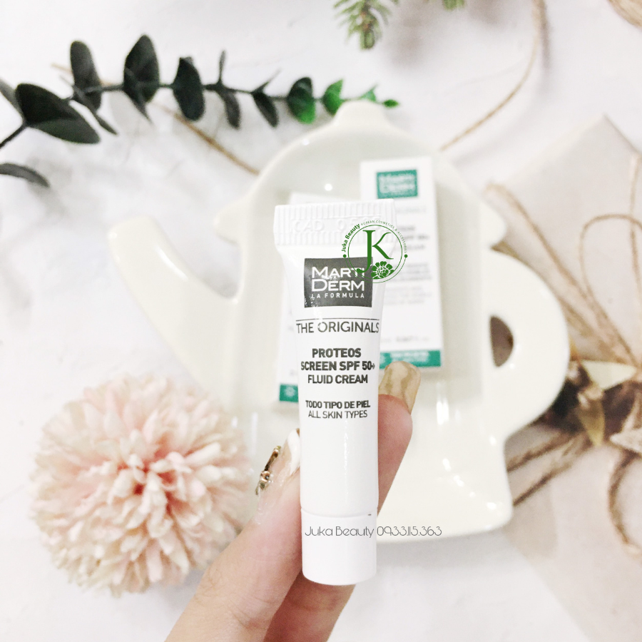 Kem Chống Nắng Phổ Rộng Ngừa Lão Hóa MartiDerm The Originals Proteos Screen SPF50+ Fluid Cream 40ml