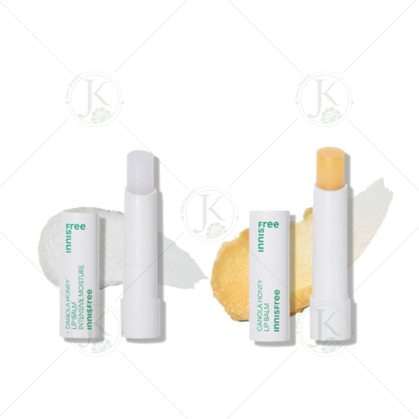  (MẪU MỚI 2023) Son Dưỡng Môi Mật Ong Không Màu Innisfree Canola Honey Lip Balm 3.5g 