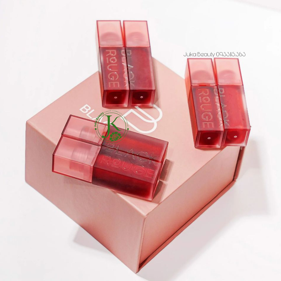 (Mẫu mới 2022) Son Kem Tint Lì Black Rouge Double Layer Over Velvet 4g