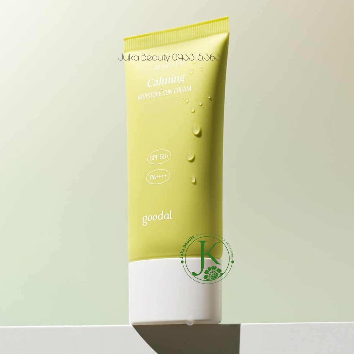 Kem Chống Nắng Dịu Nhẹ Goodal Houttuynia Cordata Calming Moisture Sun Cream SPF50+ PA++++ 50ml